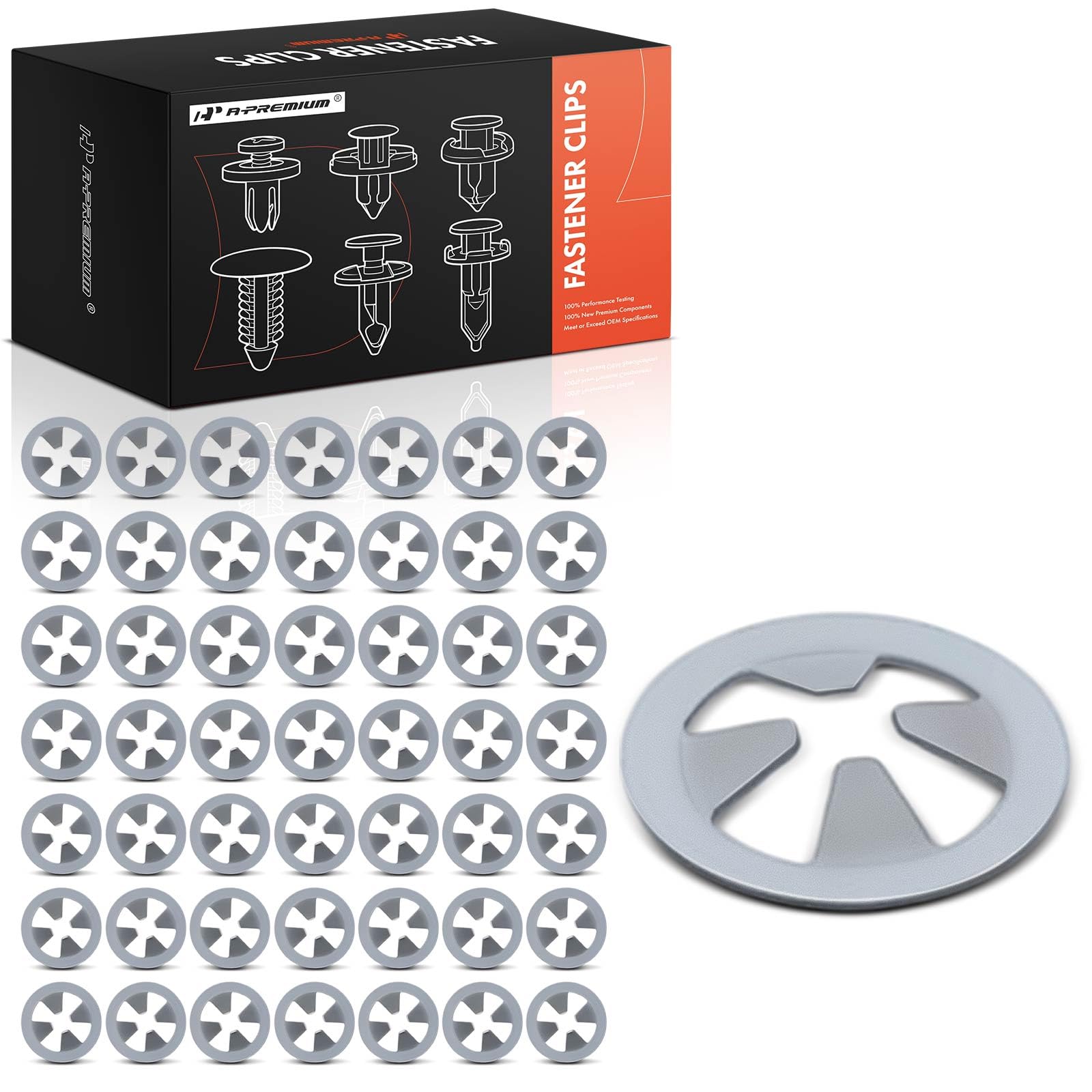 Amazon.com: A-Premium 50PCS Deck Lid Emblem Retaining Push Nut